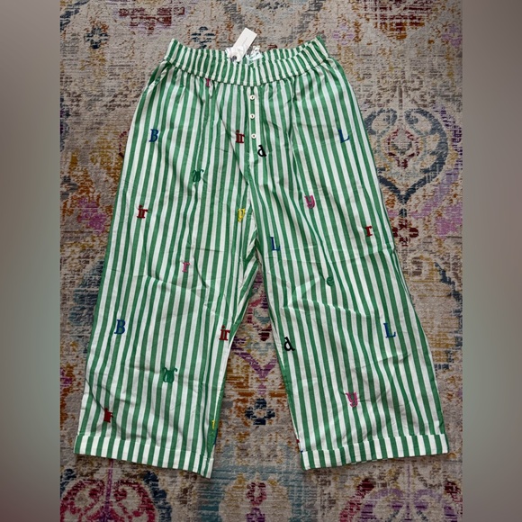 Anthropologie LyreBird Alphabet Boxer Pajama Pants - Picture 11 of 12